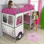 Kombi cama rosa