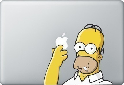 Heróis mordendo a maça