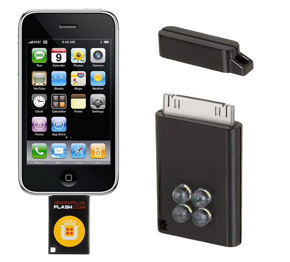 iPhone com flash