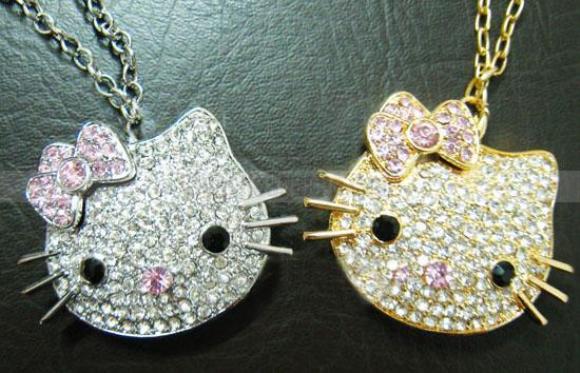 Pen Drive Hello Kitty Swarovski.