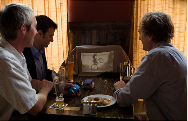 Projete o seu iPhone ou iPad