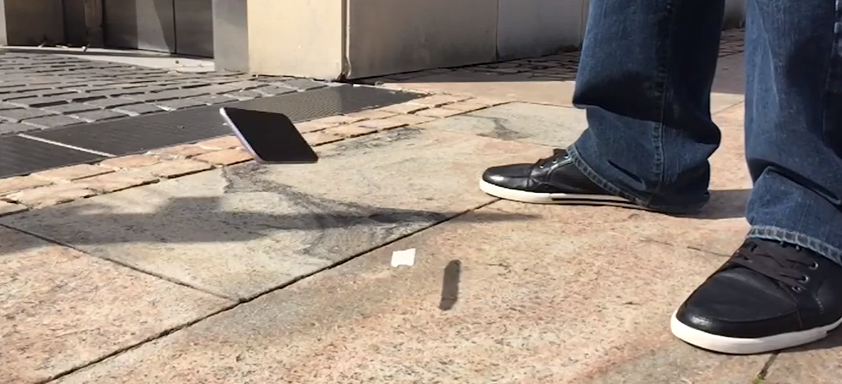 Veja o que acontece quando você joga um iPhone 6 no chão