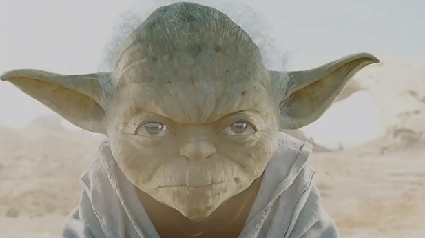 Yoda usando seus poderes como nunca