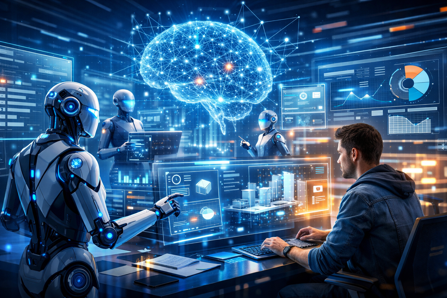 Agentes de Inteligência Artificial autônomos transformando o trabalho e o design em 2025