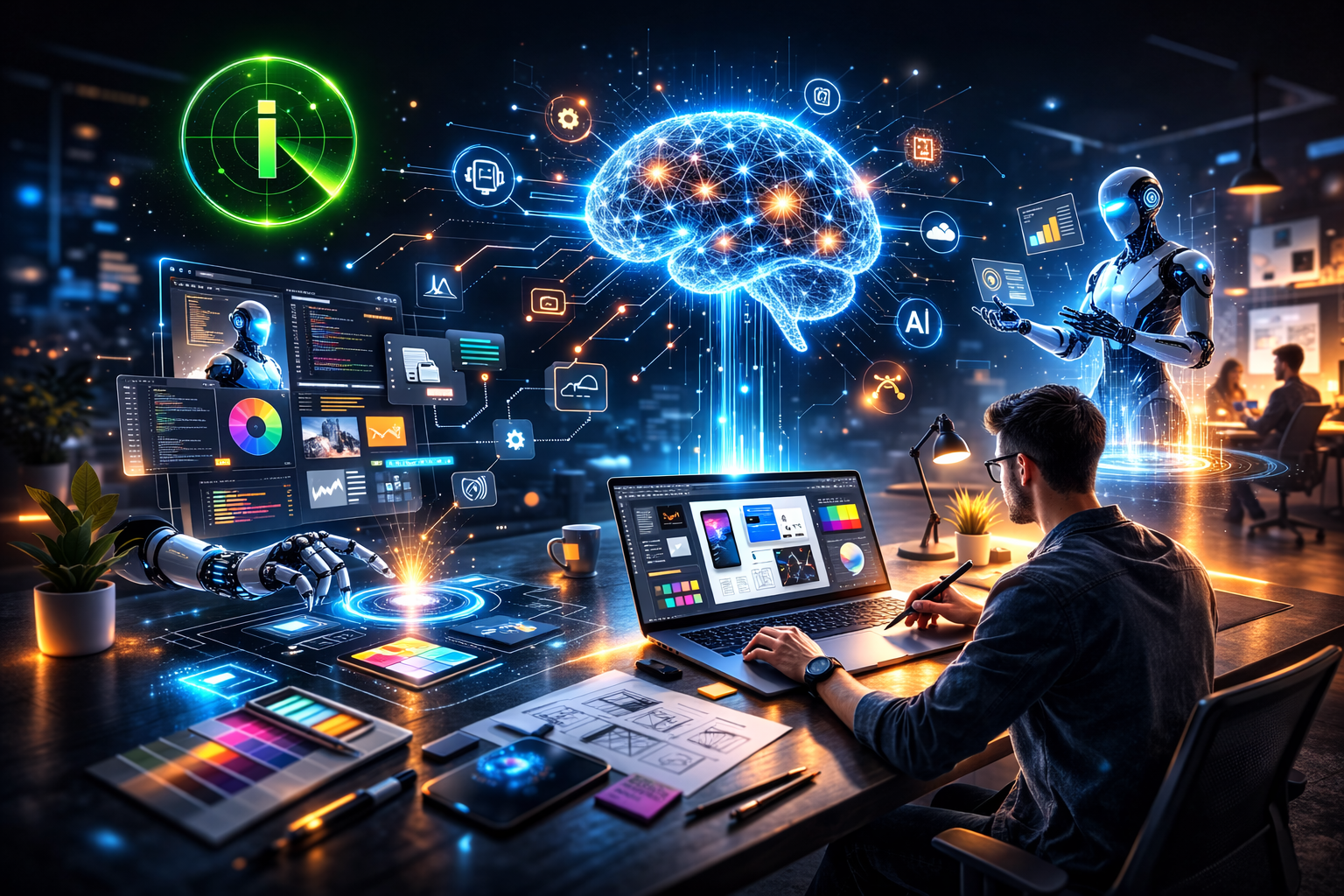 Nvidia GTC 2026 - Inteligência AChatGPT com integrações - central de comando digital para vida modernartificial e GPUs transformando o futuro da tecnologia