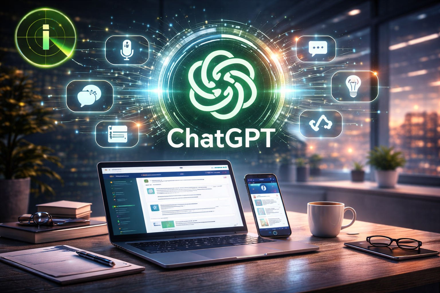 ChatGPT integrações aplicativos Uber Spotify DoorDash interface universal IA